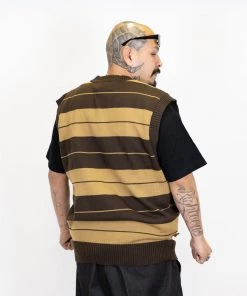 FB County Classic Charlie Brown Vest - Brown/Tan