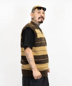 FB County Classic Charlie Brown Vest - Brown/Tan