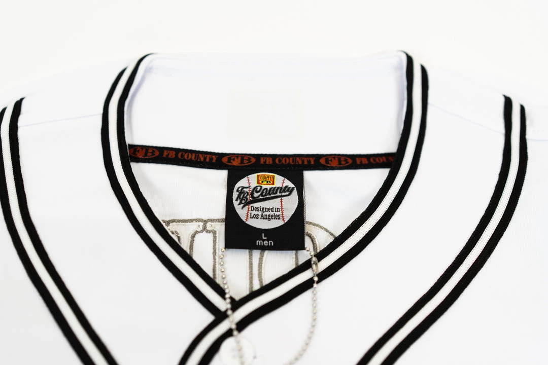 New Releases FB County Mens Baseball Classic Signature Jersey - White 9 New Releases FB County Mens Baseball Classic Signature Jersey - White