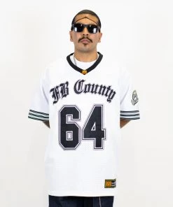 FB County Mens Football Classic Signature Jersey - White New Releases
