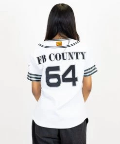 FB County Womens Baseball Classic Signature Jersey - White