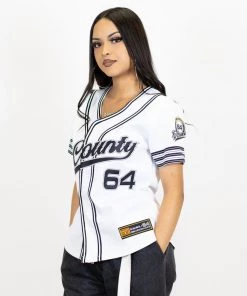 FB County Womens Baseball Classic Signature Jersey - White