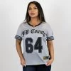 New Release FB County Womens Football Classic Signature Jersey - Grey