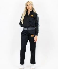 FB County Womens Track Suit Set - Black New Release