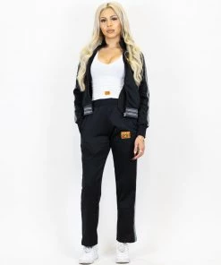 FB County Womens Track Suit Set - Black New Release