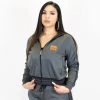 FB County Womens Track Jacket - Grey