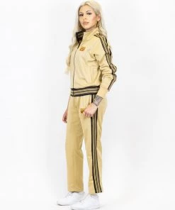 FB County Womens Track Suit Set - Tan New Release