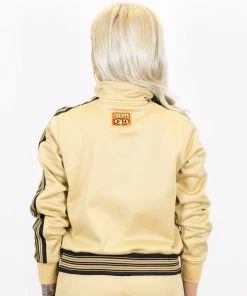 FB County Womens Track Jacket - Tan