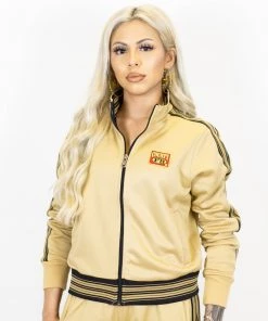 FB County Womens Track Jacket - Tan