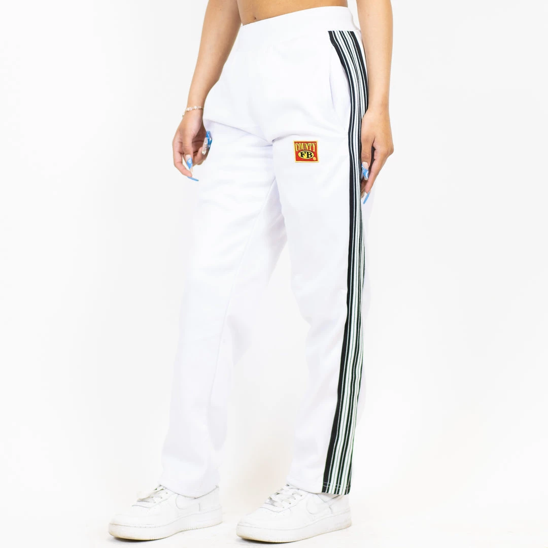 New Release FB County Womens Track Pant - White 4 New Release FB County Womens Track Pant - White