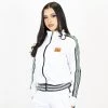FB County Womens Track Jacket - White 1 FB County Womens Track Jacket - White