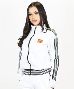 FB County Womens Track Jacket - White